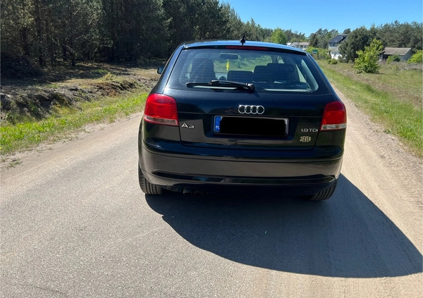 Audi A3 cena 19500 przebieg: 293500, rok produkcji 2008 z Nowy Dwór Gdański małe 92